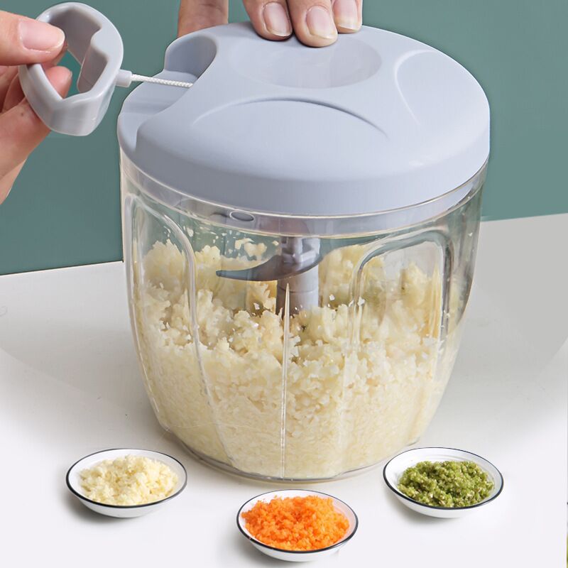 1pc, Vegetable Cutter, Multifunctional Garlic Masher, Manual Food Chopper, Vegetable Chopper, Creative Garlic Crusher, Meat Masher, Kitchen Stuff, Kitchen Gadgets Kitchen Accessories