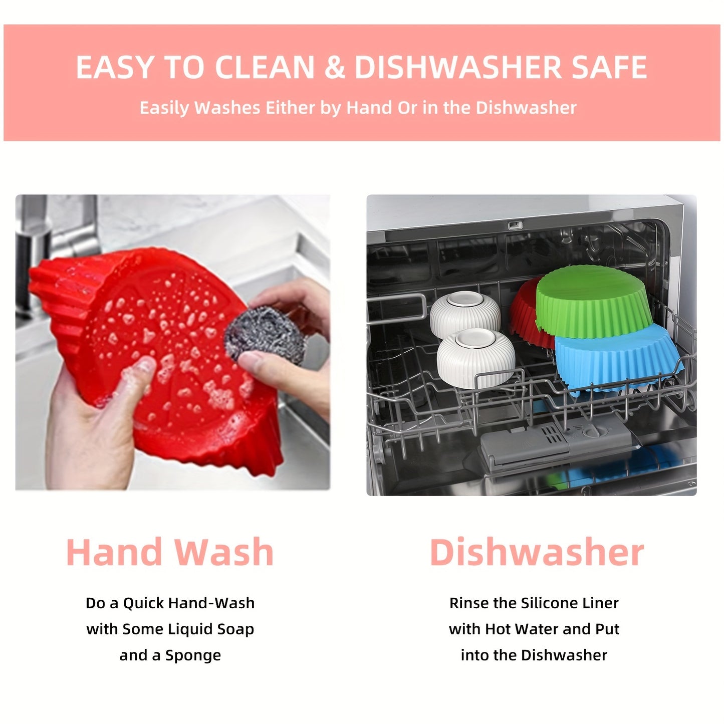 1/2/3/5pcs Square Silicone Air Fryer Liners (7.48'') - BPA-Free, Reusable, Dishwasher Safe, Oven Accessories, Baking Tools, and Kitchen Gadgets