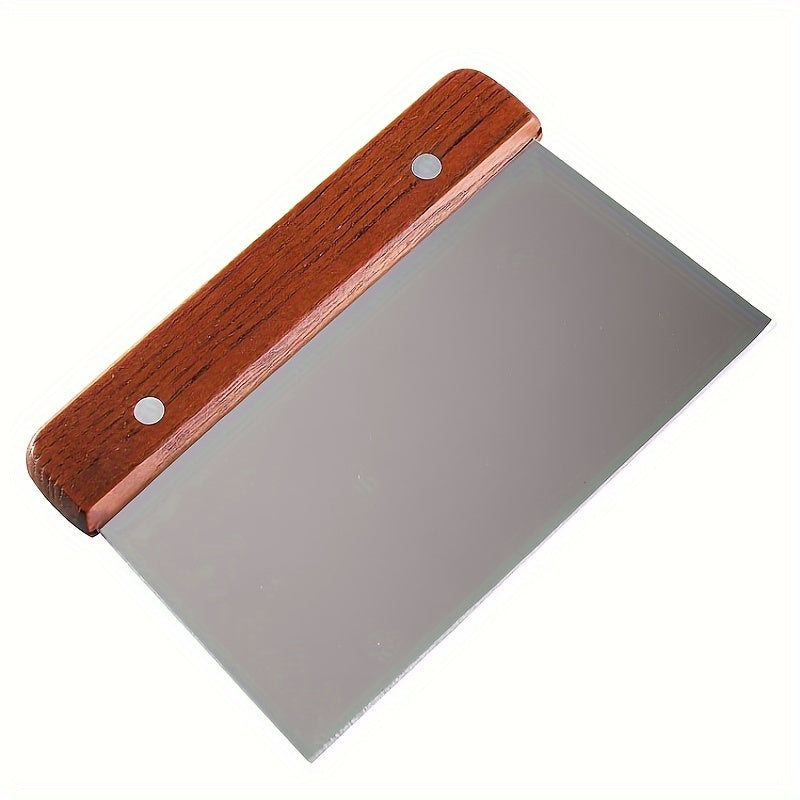 1pc/2pcs, Stainless Steel Scraper, Vegetable Chopper, Dough Cutter, Baking Tools, Kitchen Gadgets, Kitchen Accessories, Home Kitchen Items