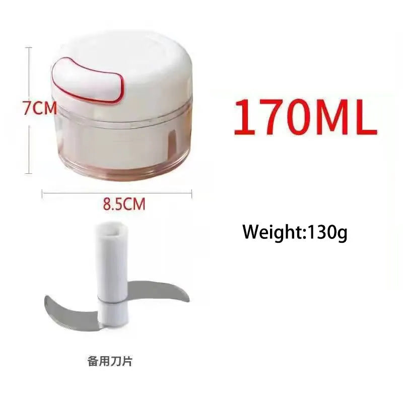 Plastic Garlic Crusher Press Vegetable Cutter