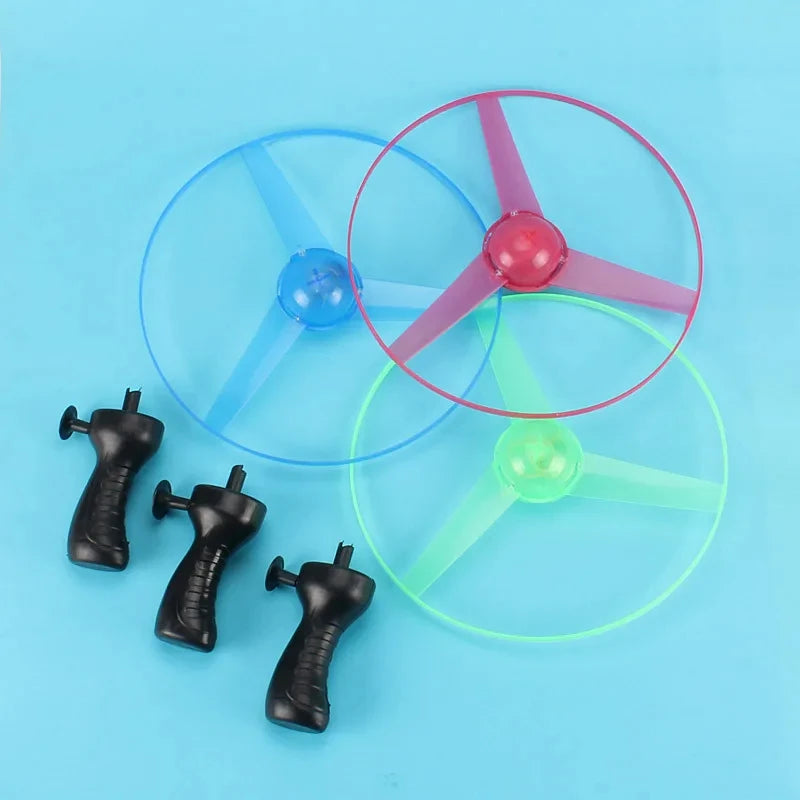 Kid Sports Pull Line Saucer Toys Children Outdoor