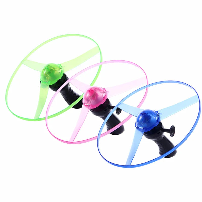 Kid Sports Pull Line Saucer Toys Children Outdoor